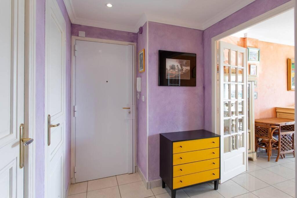Appartamento A6- 2 Bdr Incredible Sea View - Ac, Garage & Terrace Antibes Esterno foto
