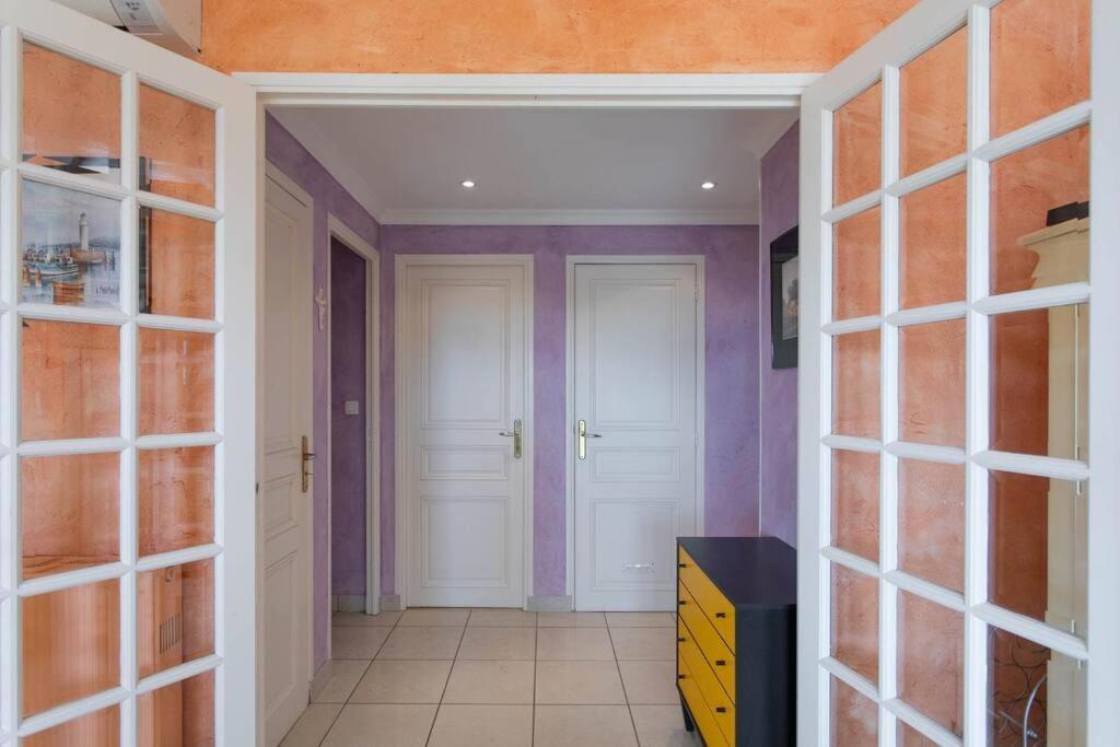 Appartamento A6- 2 Bdr Incredible Sea View - Ac, Garage & Terrace Antibes Esterno foto